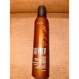 Surface Curls Firm Styling Mousse Color Vita-Complex Humidity Resistant hair